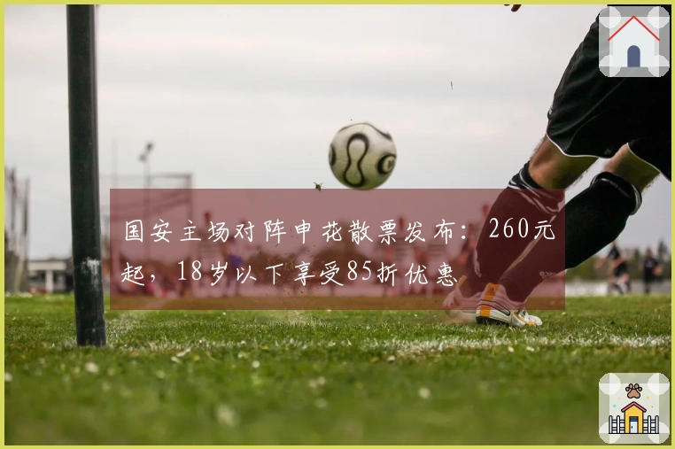 国安主场对阵申花散票发布：260元起，18岁以下享受85折优惠
